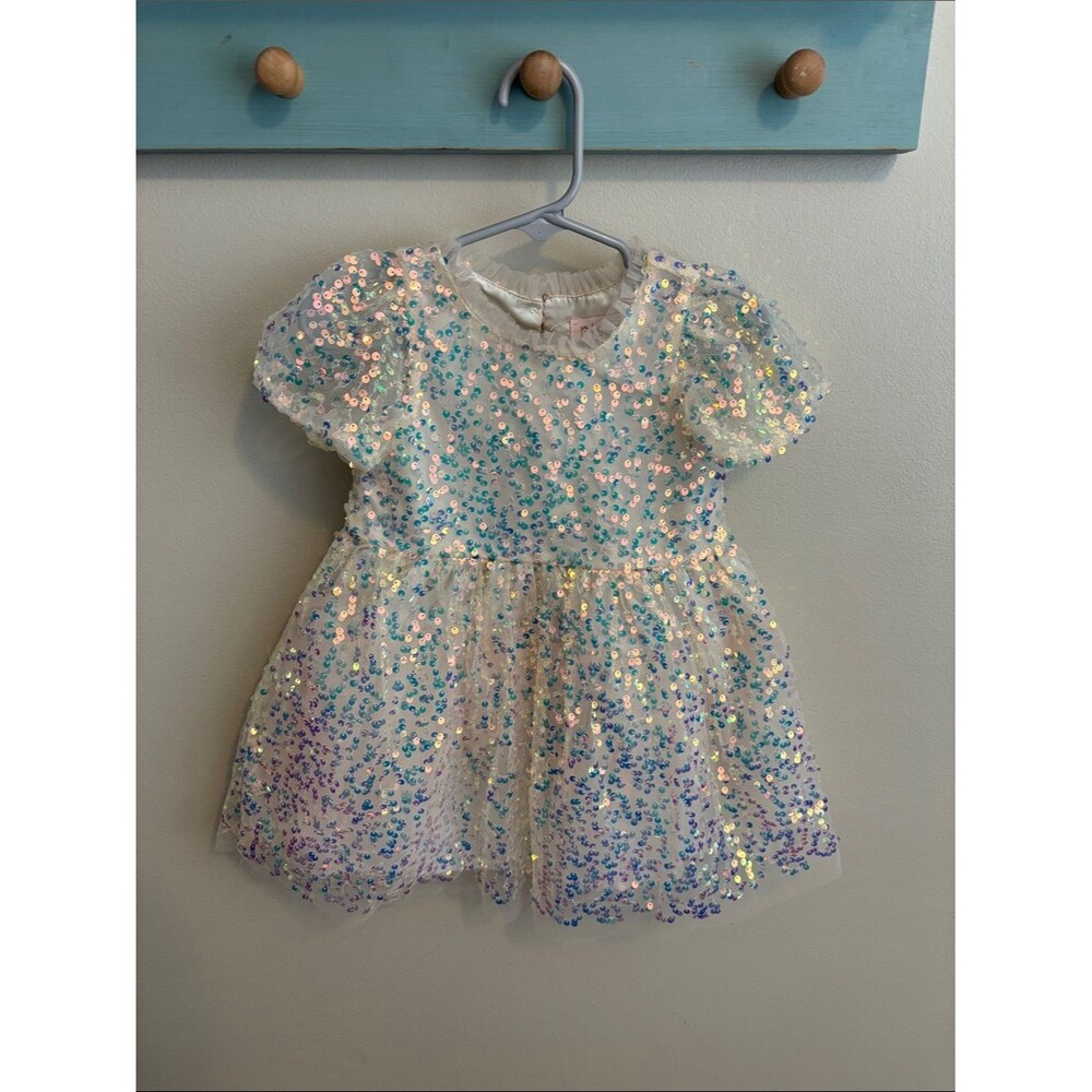 Biscotti Iridescent Sequin Tulle Dress size 2T
